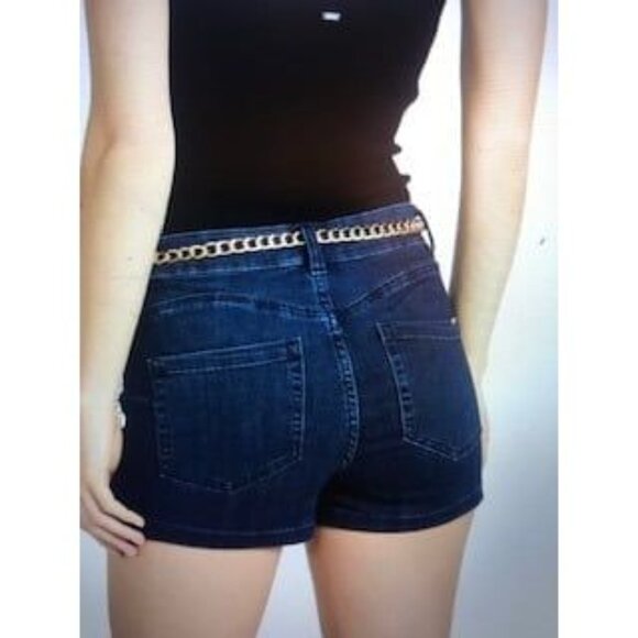 Guess Chino High Rise‎ Jean Shorts Womens Sz 10M - Picture 2 of 11